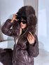 Jacket "BRONZA FC7627" - CHOCO